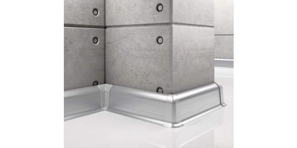 Listwa przypodłogowa aluminiowa Creativa LP55 - 23x55x2500